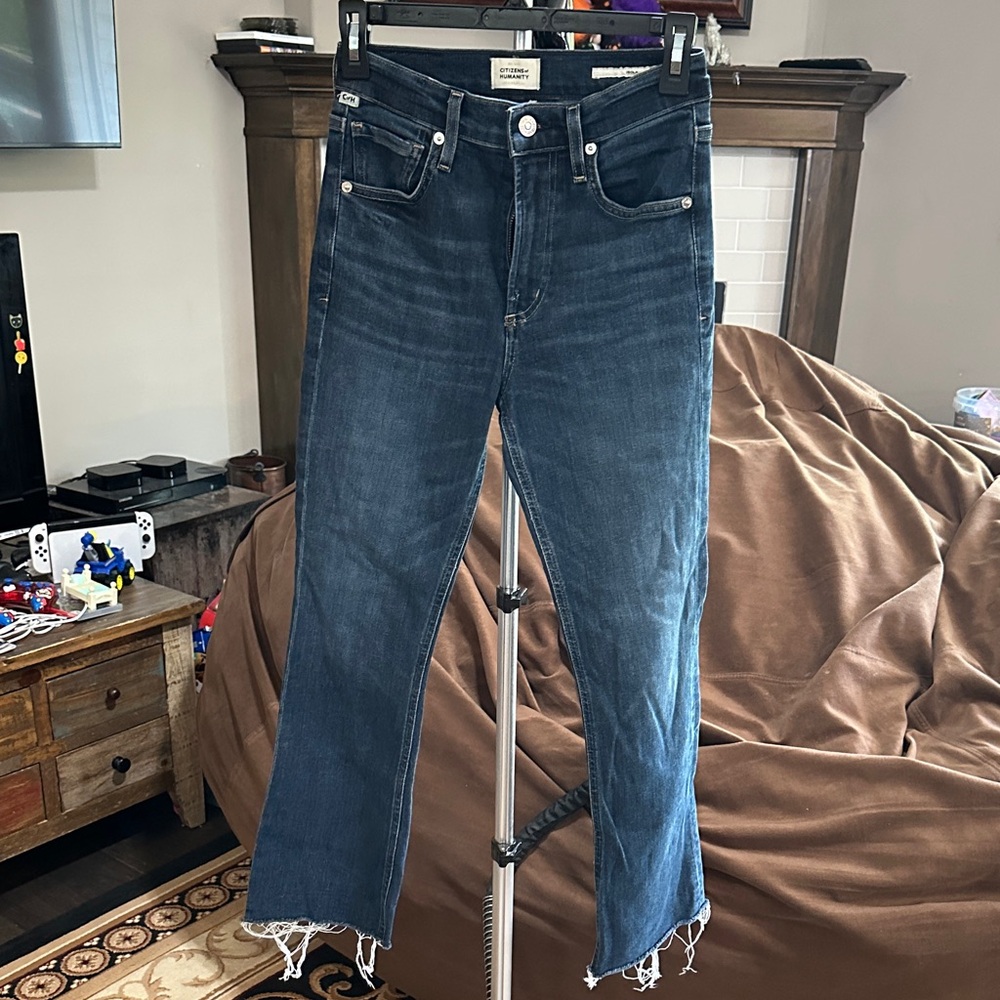24 Citizens of Humanity Isola Dark Blue Denim Jeans